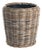 Woven Dry Basket Planter 17.75" For Sale
