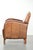Art Deco Style Sheepskin Armchair in with Wooden Armrests For Sale - Image 5 of 12