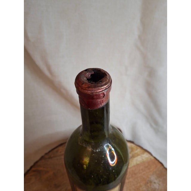 Rare Private Reserve Château Mouton Rothschild 1945 "Victory" Vintage – Unique Hand-Labeled Specimen For Sale In Boston - Image 6 of 16