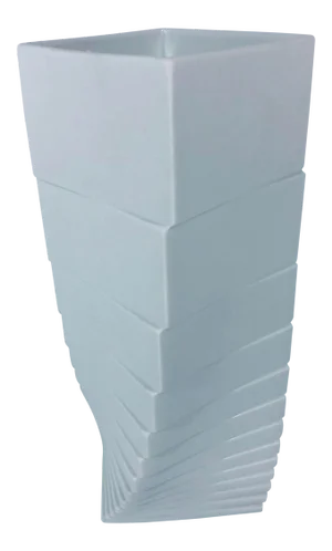 Rosenthal Studio-Linie Matte White Porcelain Vase by Christa Hausler-Goltz