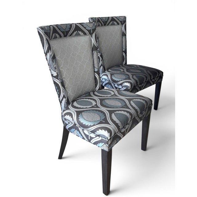 Contemporary Jessica Charles Colette Dining Chairs - Set of 8 For Sale In Miami - Image 6 of 17