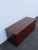 Lane Mid Century Mahogany Cedar Chest Blanket Trunk Bench With a Shelf 6633 For Sale - Image 13 of 16