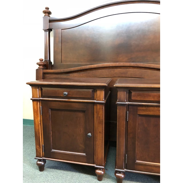 Empire Restoration Hardware Camden Tobacco Night Stands a Pair Chairish