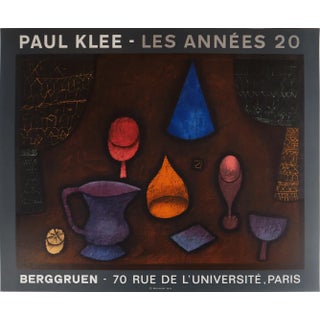Paul Klee, Table Aux Dice, 1920s, Original Lithograph Poster For Sale