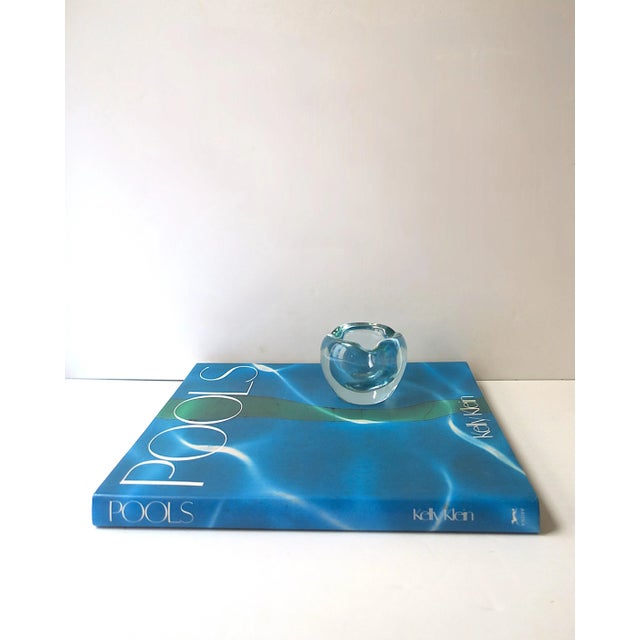 Glass Daum France Crystal Bowl or Ashtray For Sale - Image 7 of 11