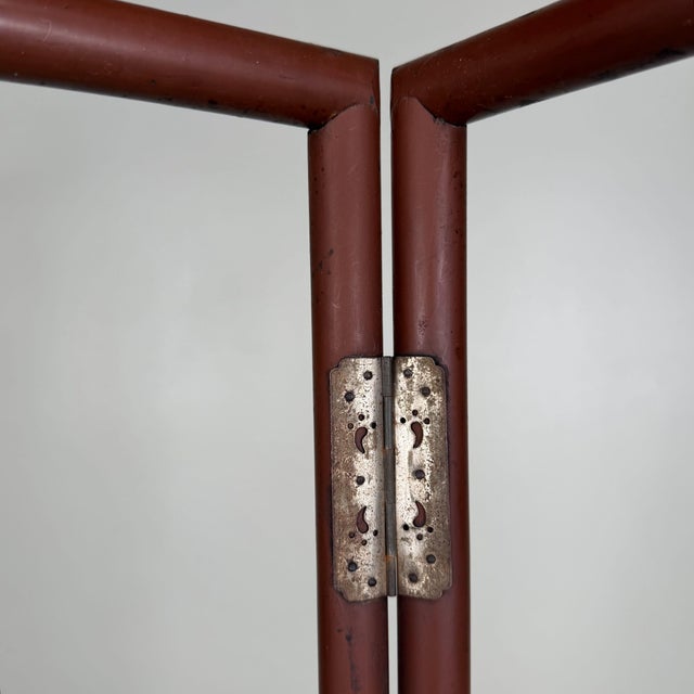 Antique Japanese Ikō Kimono Hanger with Lacquer Decoration, 1920s For Sale - Image 10 of 18