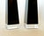 Mid-Century Modern Mid Century Modern Black Lucite Obelisks, a Pair For Sale - Image 3 of 11