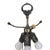 Antique Pairpoint Reverse Painted Table Lamp With Metal Chipped Ice Base C1920 For Sale - Image 9 of 18
