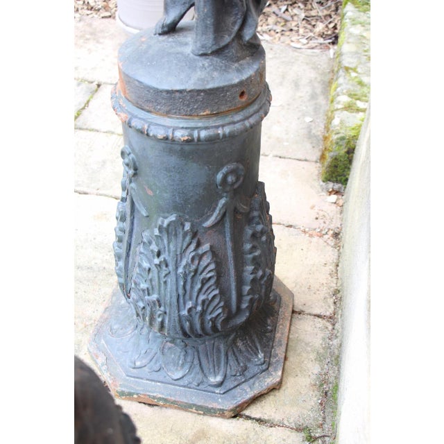 Antique Cast Iron Torchères, 1800s, Set of 2 For Sale - Image 12 of 14