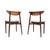 Randers Møbelfabrik Vintage Danish Dining Chairs by Harry Ostergaard for Randers, 1960, Set of 2 For Sale - Image 4 of 11
