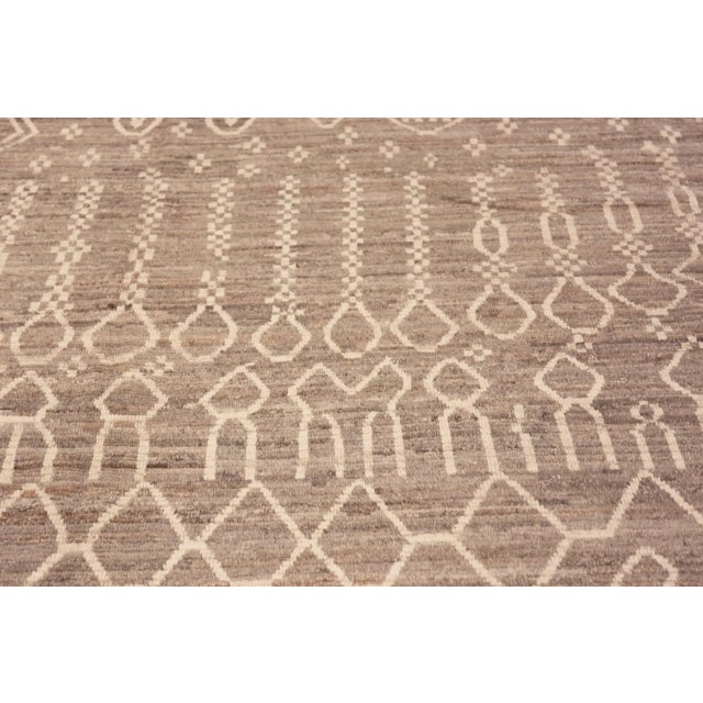 Textile Nazmiyal Collection Large Modern Area Rug For Sale - Image 7 of 9