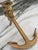 1980s Brass Anchor Candle Holder For Sale - Image 5 of 17