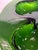 1970s Ikebana Bowl in Green Art Glass by Michael Bang for Holmegaard, Denmark, 1975 For Sale - Image 5 of 10