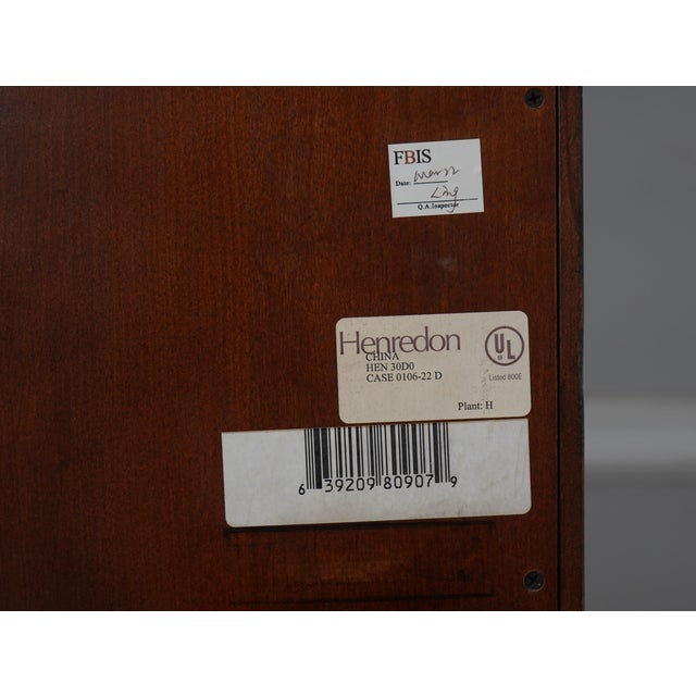 1990s Henredon Ralph Lauren Distressed China Cupboard For Sale - Image 16 of 16