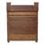 American Empire Cherry & Tiger Maple 7 Drawer High Chest With Backsplash C1830 For Sale - Image 9 of 10