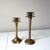 Brass Palm Tree Candlestick Holders: A Pair For Sale In Charleston - Image 6 of 7