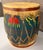 Mid Century hand made wooden Zuni Pueblo Tom Tom Drum with leather Top and straps. The hand drawn artistry on the drum is...