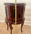 1950s China Cabinet Demilune Half Moon Shape Curio Display, Lighted, Beveled Glass 1a For Sale - Image 10 of 13