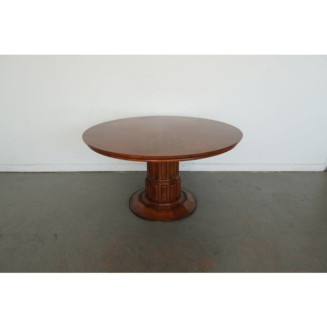 John Widdicomb Co. Pedestal Table For Sale - Image 10 of 11