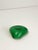 Green Murano Glass Triangular Green Bullicante Bowl by Seguso, Italy, 1960s For Sale - Image 8 of 10
