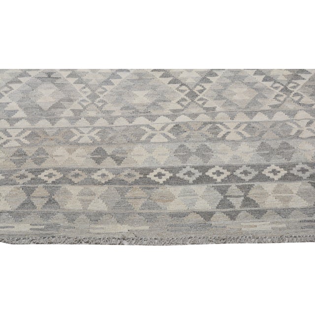 Moroccan Hand Knotted Beni Ourain Rug With Soft Texture,9'10"X12'10" For Sale - Image 4 of 6