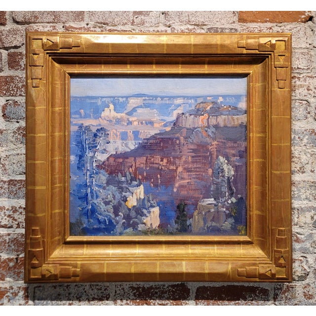 Fitch Fulton - 1920s View of the Grand Canyon - Oil Painting California Impressionist - Oil Painting on board - Signed...