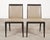 Set of Six Holly Hunt "Stiletto" Walnut Leather Dining Chairs For Sale - Image 12 of 18