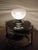 Silver Murano Glass Table Lamp by VeArt, 1970s For Sale - Image 8 of 10