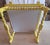 Antique Victorian Renaissance Revival Carved Wood Cane Armchair in Yellow For Sale In Los Angeles - Image 6 of 10