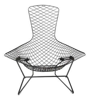Black Bird Chair in the style of Harry Bertoia for Knoll International