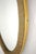 Mid-Century Modern Oval Wall Mirror in Brass and Velvet, 1960s For Sale - Image 6 of 10