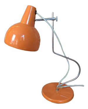 Vintage Orange Table Lamp