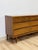 Vintage MCM Bassett Style Nine Drawer Dresser With Wood Inlays Collectable Retro For Sale - Image 4 of 18