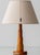 Scandinavian Modern Sculptural Solid Pine Table Lamp, 1970s For Sale - Image 9 of 14