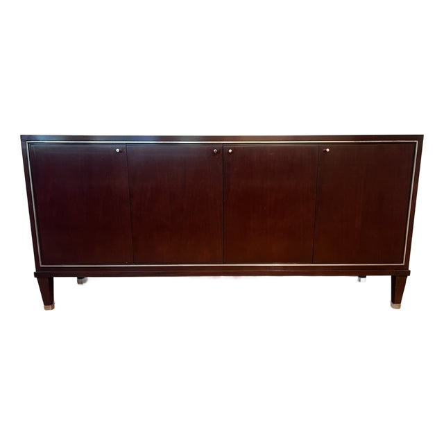 Baker Furniture Mahogany Sideboard #3430 by Barbara Barry For Sale