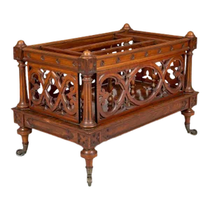 Victorian Rosewood Gothic Revival Canterbury