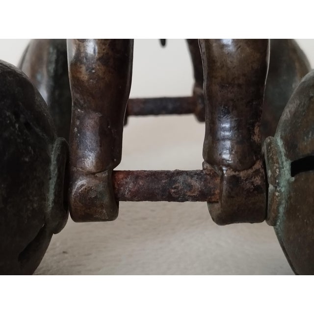 Antique Bronze Horse with Wheels For Sale - Image 10 of 14