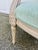 Wood A French Country Classic | Louis XVI Fauteuil in Soft Celadon Velvet For Sale - Image 7 of 11