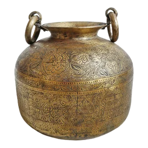 Antique Brass North India Water Vessel