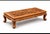 Hand-Carved Teakwood Seating Set with Coffee Table, Indonesia, 1970s, Set of 5 For Sale - Image 3 of 7
