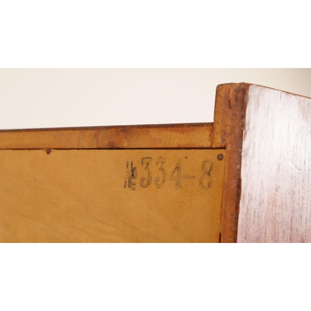 Brown Vintage Highboard Shelf in Teak from Johannes Sorth, 1965 For Sale - Image 8 of 17
