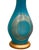 Mid-Century Modern Vintage Mid 20th Century Aqua Murano Glass Lamps - a Pair For Sale - Image 3 of 9