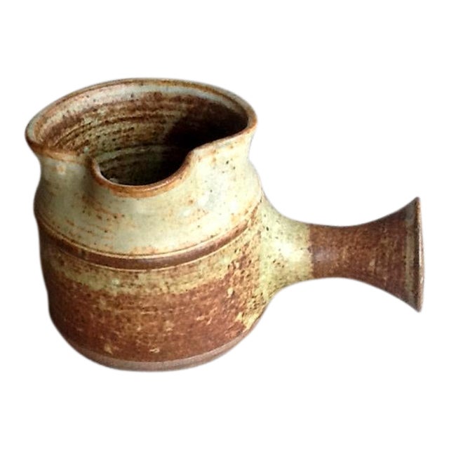 Vintage Studio Pottery Sauce or Gravy Dish For Sale