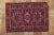 Red Mid 20th Century Vintage Persian Heriz Rug, 01'11 X 02'10 For Sale - Image 8 of 9