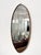 Italian Mid-Century Wall Mirror with Brass Frame and Glass, 1970s For Sale - Image 14 of 18
