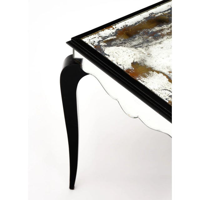 Wood Art Deco Dominique Style Coffee/Side Table For Sale - Image 7 of 10