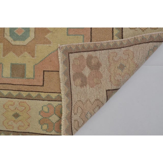 1950s Decorative Anatolian Wool Carpet For Sale - Image 10 of 10