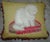19th Century Needlepoint Cat Pillow For Sale - Image 4 of 9