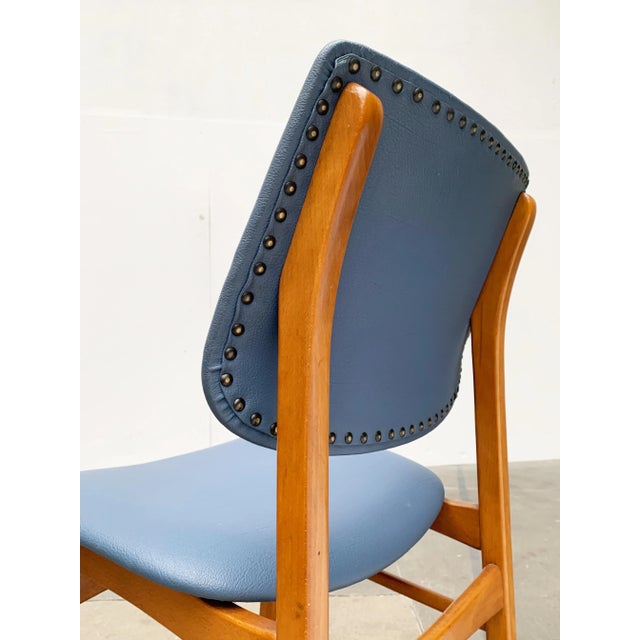 Set of Mid-Century Wooden Chairs For Sale - Image 12 of 18