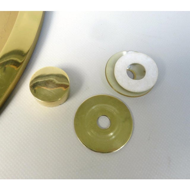 Ceiling Light in Brass and Ice Glass from Schröder & Co, 1970s For Sale - Image 17 of 18